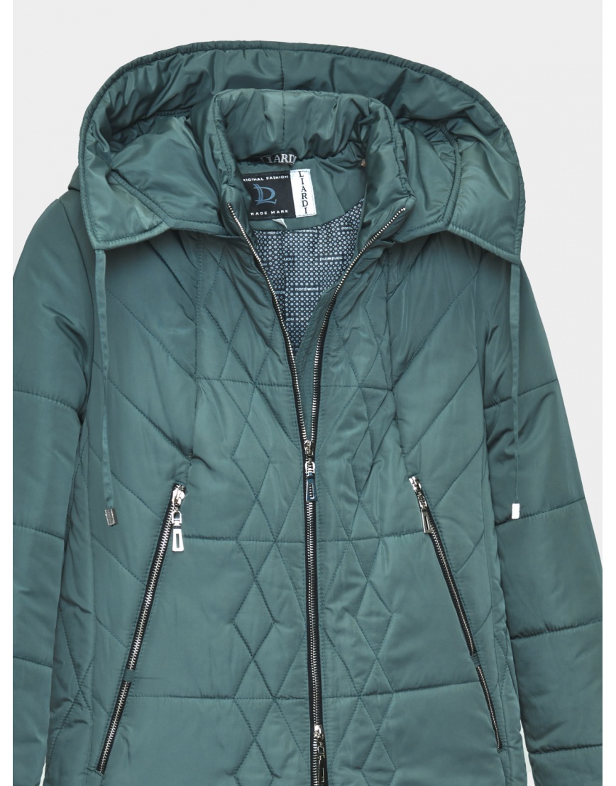 48 (M) – последний размер – зимняя куртка Liardi зелёная с капюшоном 200373