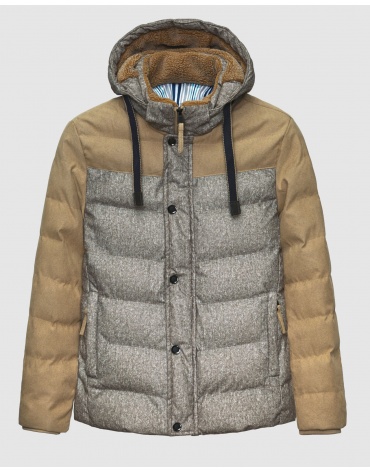 50 (L) – последний размер – зимняя мужская коричневая куртка 858-Family 15128 фото 1
