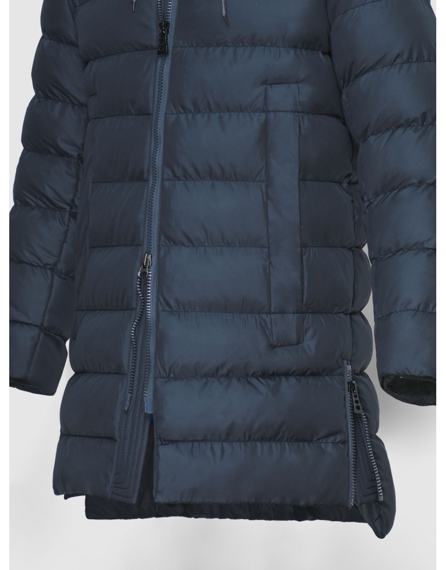 Удобная подростковая куртка Tiger Force зимняя тёмно-синяя 2871