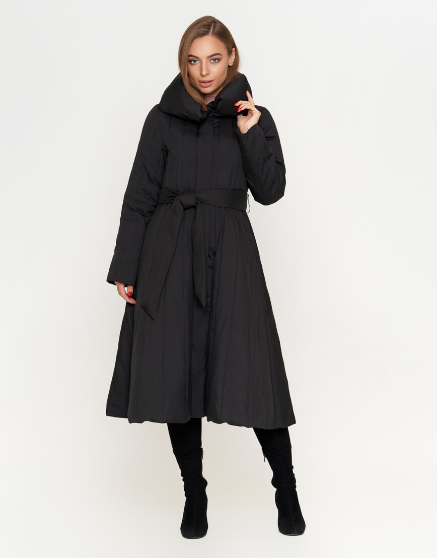 Куртка женская модная цвет черный модель 2415 фото 1
