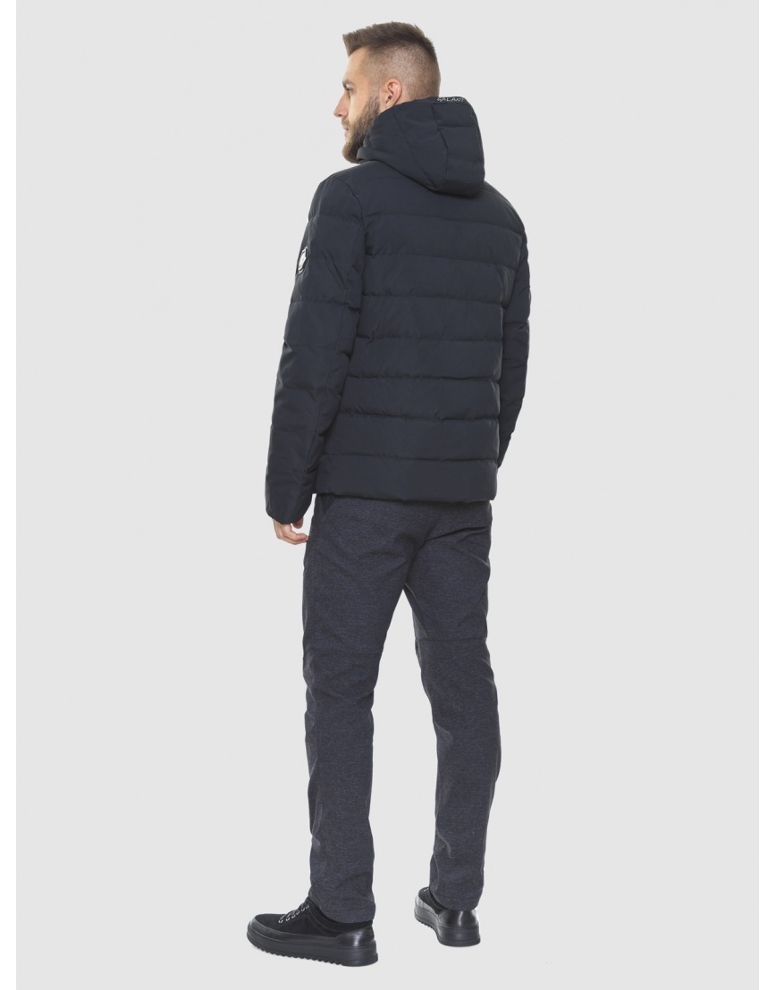 48 (M) – последний размер – зимняя чёрная куртка Galant мужская с капюшоном 200230 фото 3