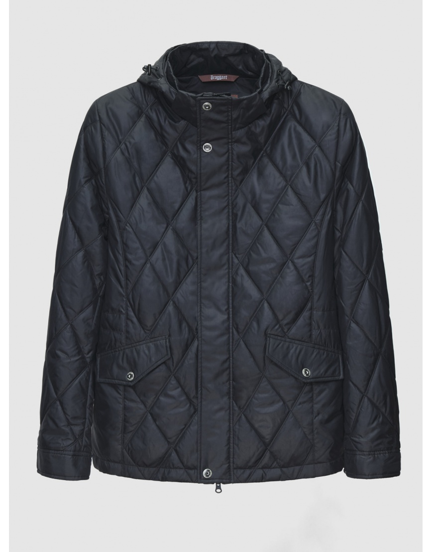 52 (XL) – последний размер – чёрная куртка стёганая Braggart мужская на весну-осень 200026 фото 1
