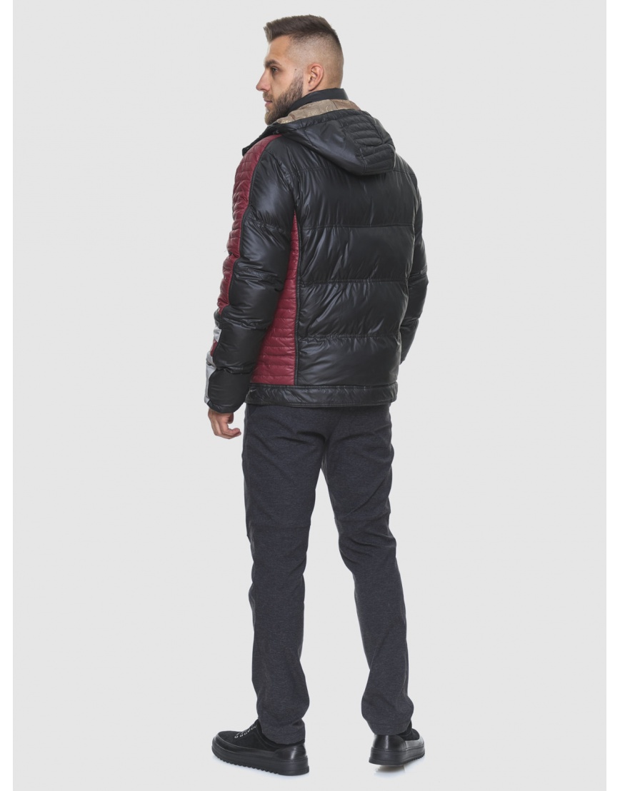 50 (L) – последний размер – зимняя куртка Super мужская на кнопках чёрная 200091 фото 3