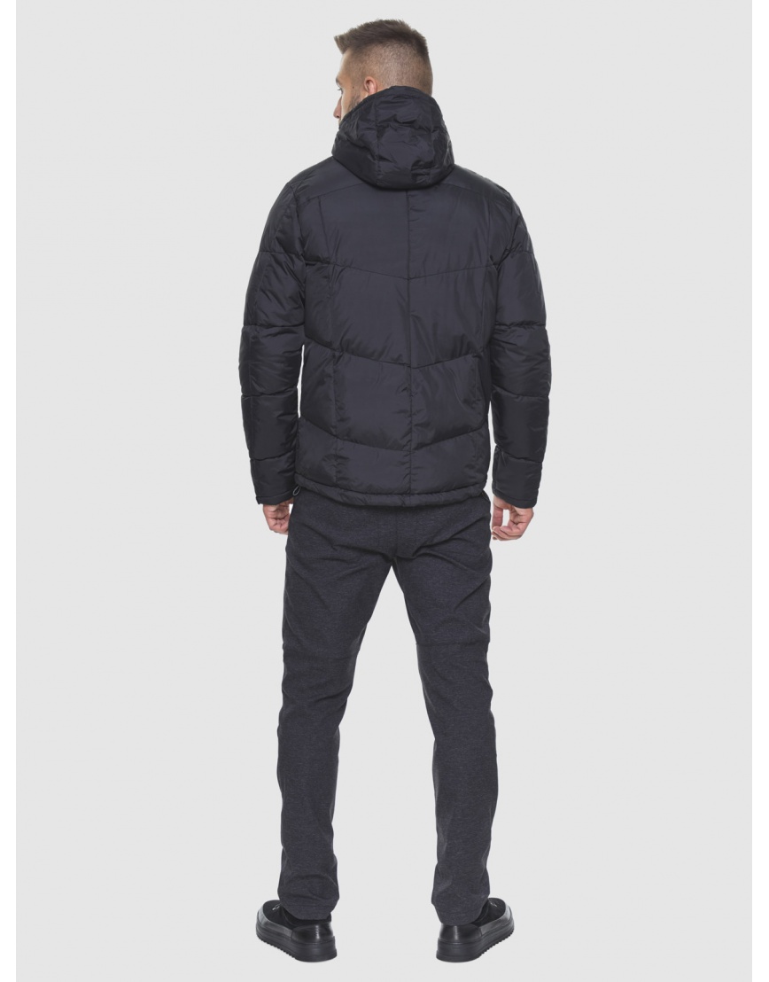 48 (M) – последний размер – чёрная куртка Braggart мужская на молнии зимняя 200244