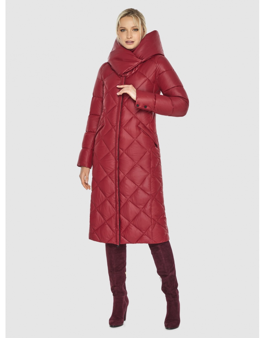 Красная куртка удобная женская осенне-весенняя 60074 фото 1
