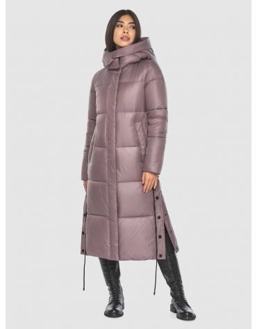 Пудровая зимняя курточка модная для подростка-девушки M6874 фото 1