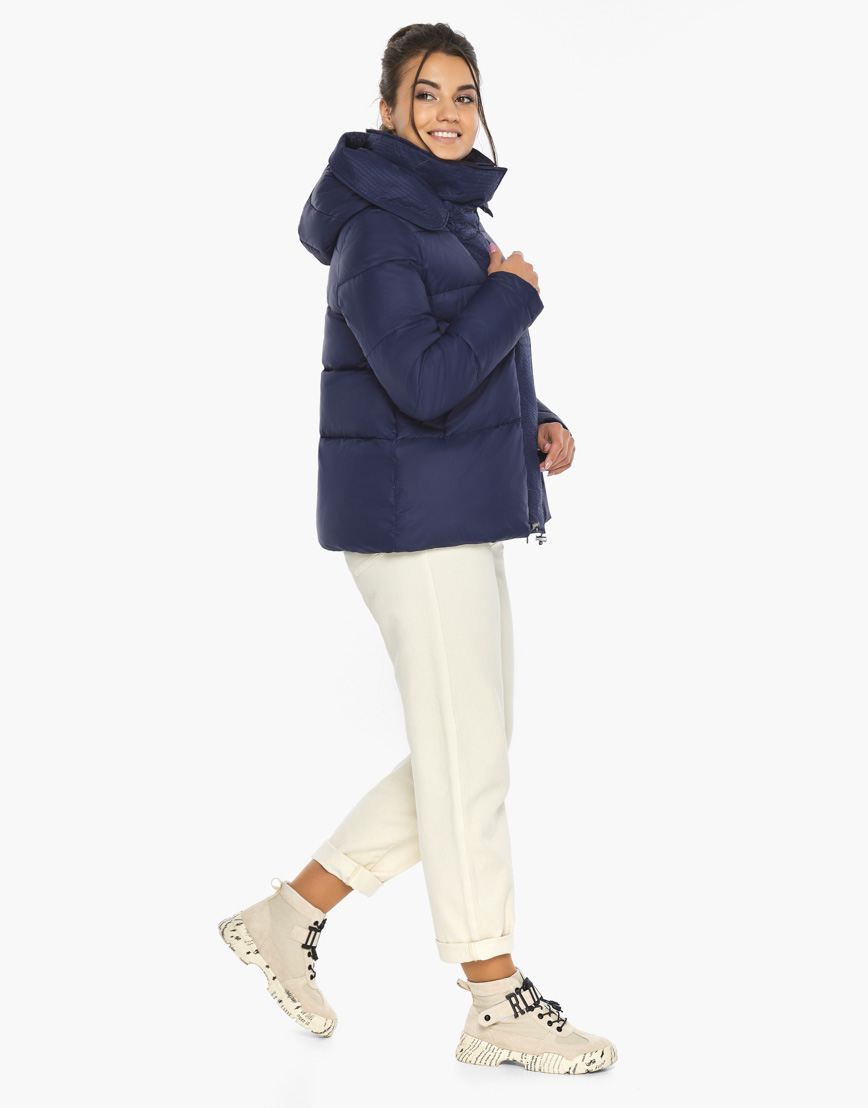 Куртка синяя женская Braggart высокого качества модель 43560