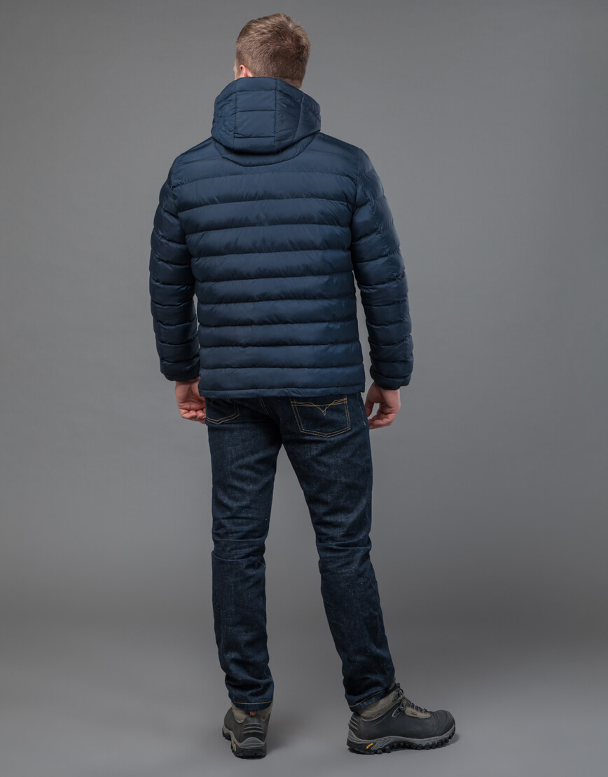 Куртка синяя комфортная мужская модель 77282