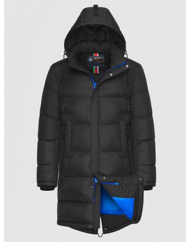 Зимняя мужская куртка Тайгер Форс чёрная 2885 опт фото 1
