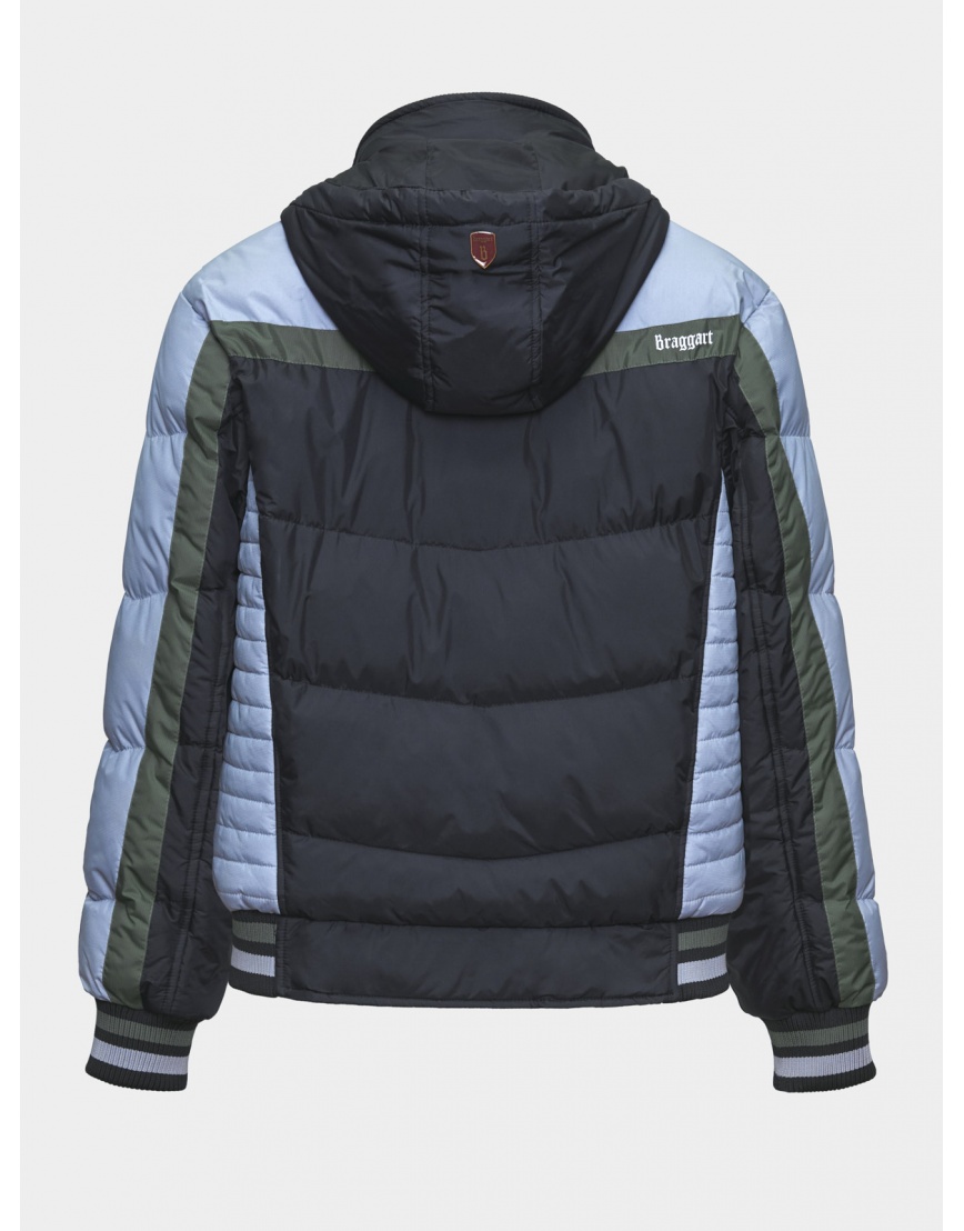 46 (S) – последний размер – зимняя куртка Braggart мужская короткая чёрная 200128