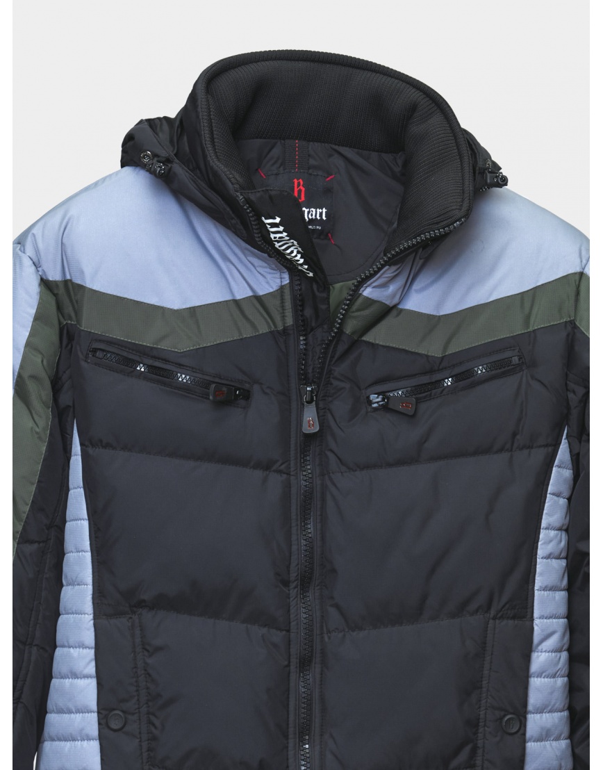 46 (S) – последний размер – зимняя куртка Braggart мужская короткая чёрная 200128 фото 3