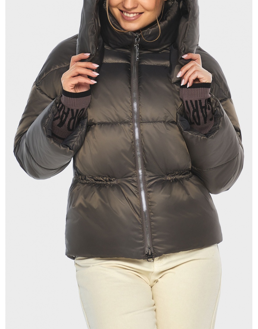 Модная капучиновая куртка Braggart женская модель 41975 фото 8