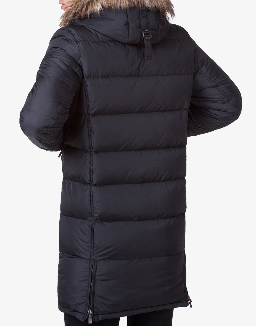 Куртка удобная мужская черная модель 3741 фото 2