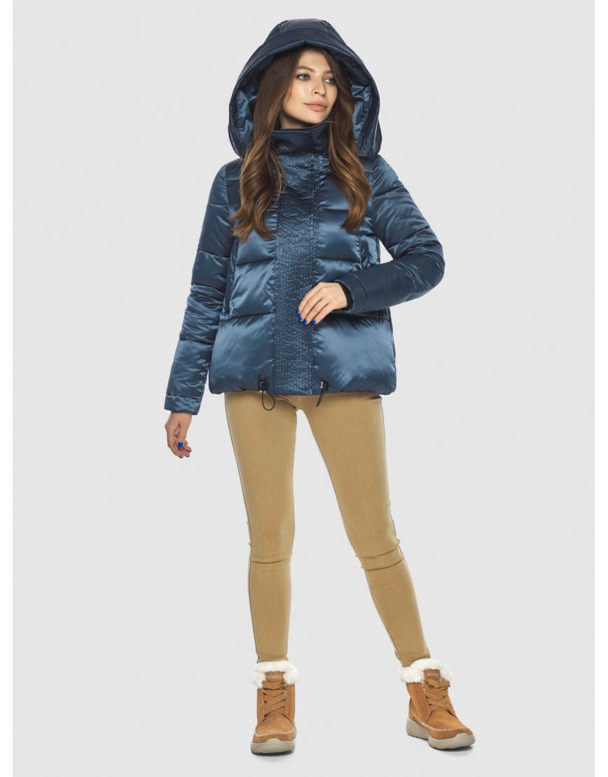 Куртка женская синяя 1 модная осенне-весенняя M6981