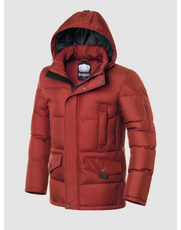 Стильная красная куртка для зимы 4969 фото 1
