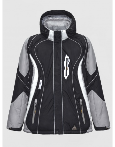 50 (L) – последний размер – горнолыжная куртка Svong чёрная мужская зимняя 200082 фото 1