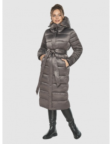 Подростковая капучиновая 1 куртка модная на зиму 21152 фото 1