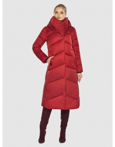 Красная куртка фирменная женская 60035 фото 1