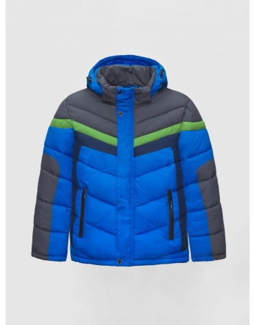 56 (3XL) – последний размер – куртка Climbman синяя мужская зимняя стильная 200085 фото 1