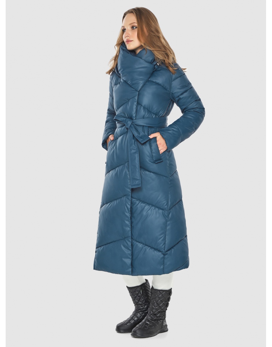Брендовая синяя 1 куртка женская 60035