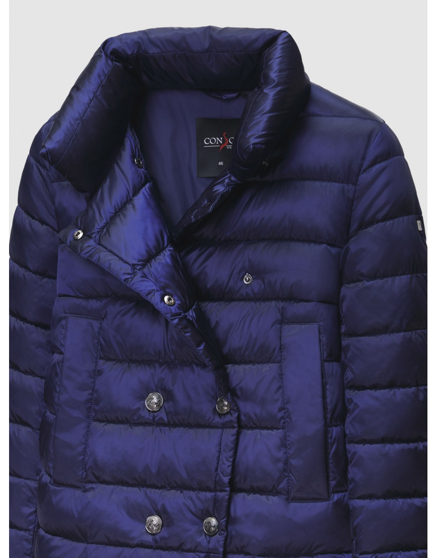 46 (S) – последний размер – куртка на осень синяя женская Conso Wear 200054