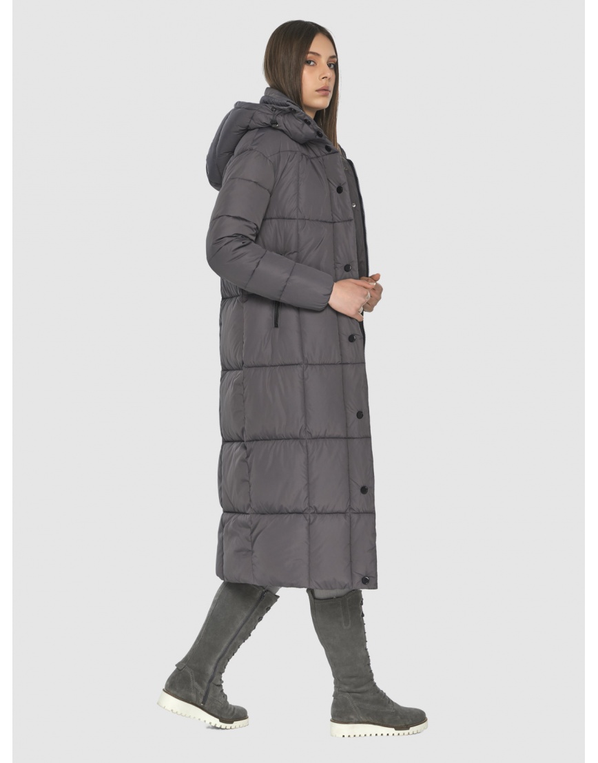 Удобная женская куртка цвет серый 60052