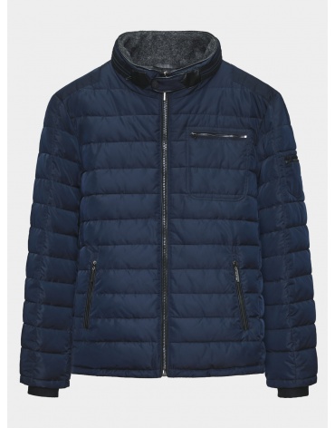 50 (L) – последний размер – куртка с прорезными карманами зимняя Braggart мужская синяя 200351 фото 1