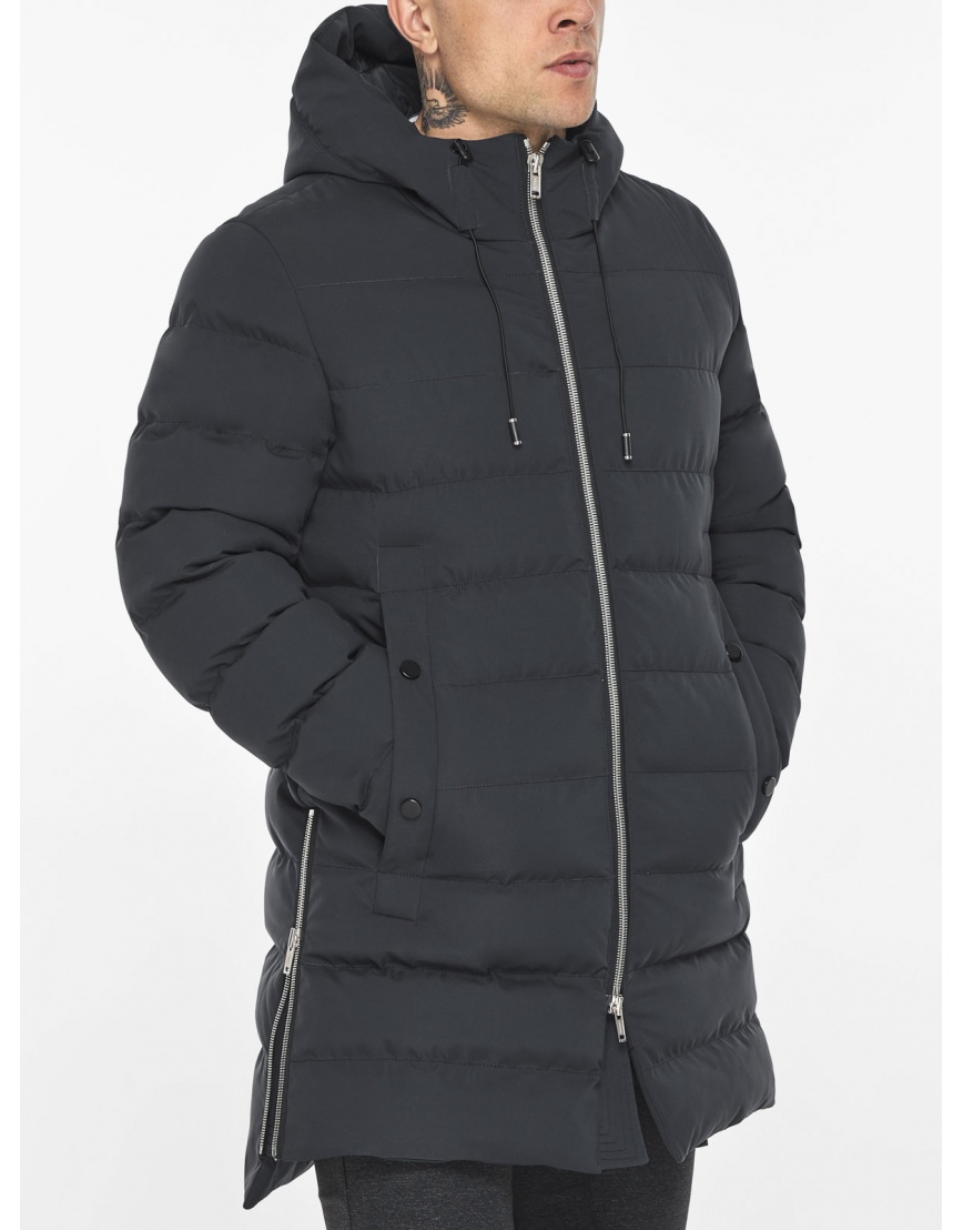 Зимняя мужская графитовая куртка Braggart модель 49023