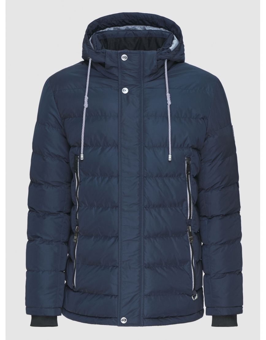 52 (XL) – последний размер – стильная куртка Braggart синяя для зимы мужская 200397