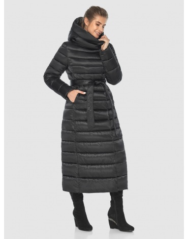 Чёрная модная женская курточка M6210 фото 1