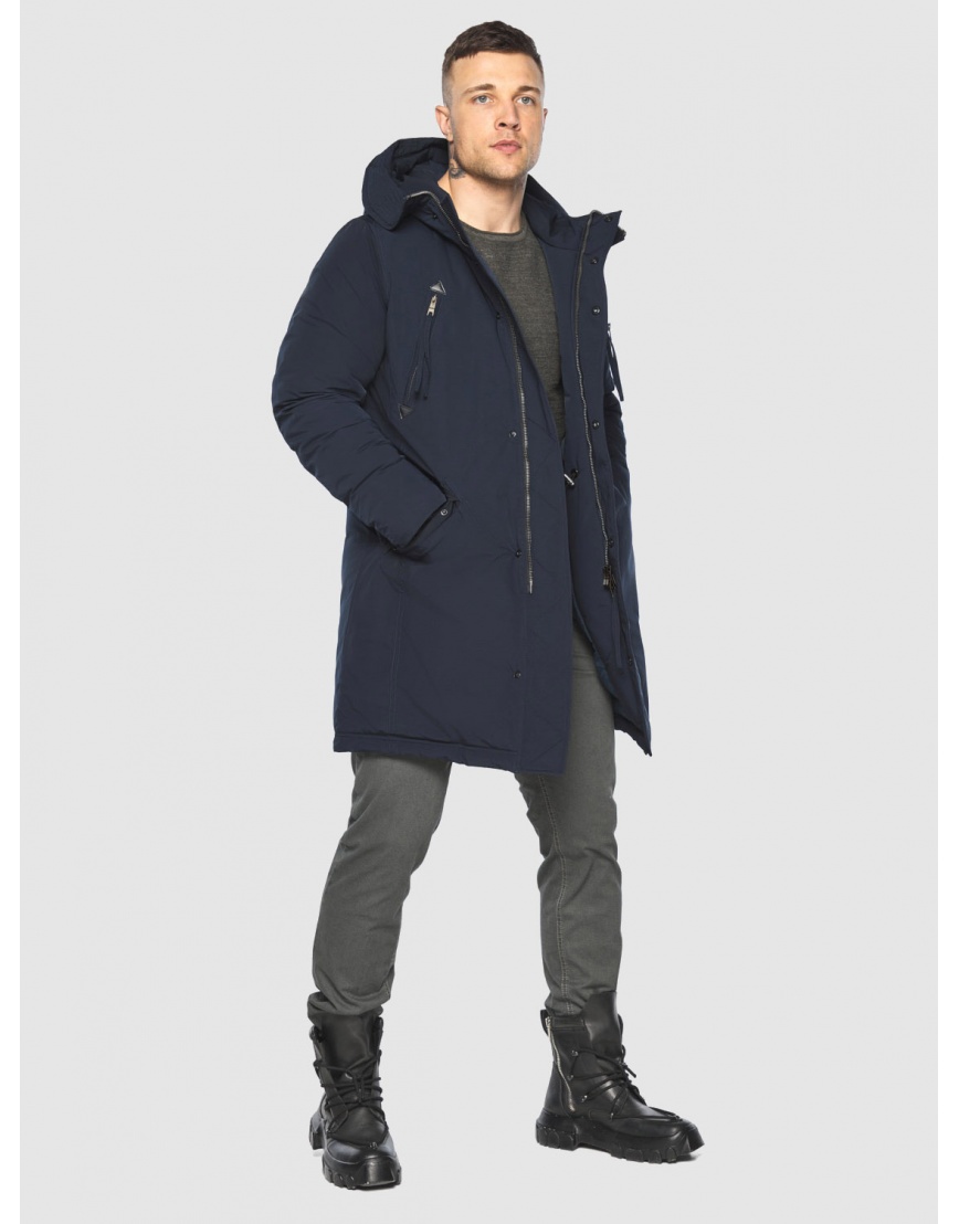 Куртка Braggart мужская тёмно-синяя зимняя модель 30675 фото 8
