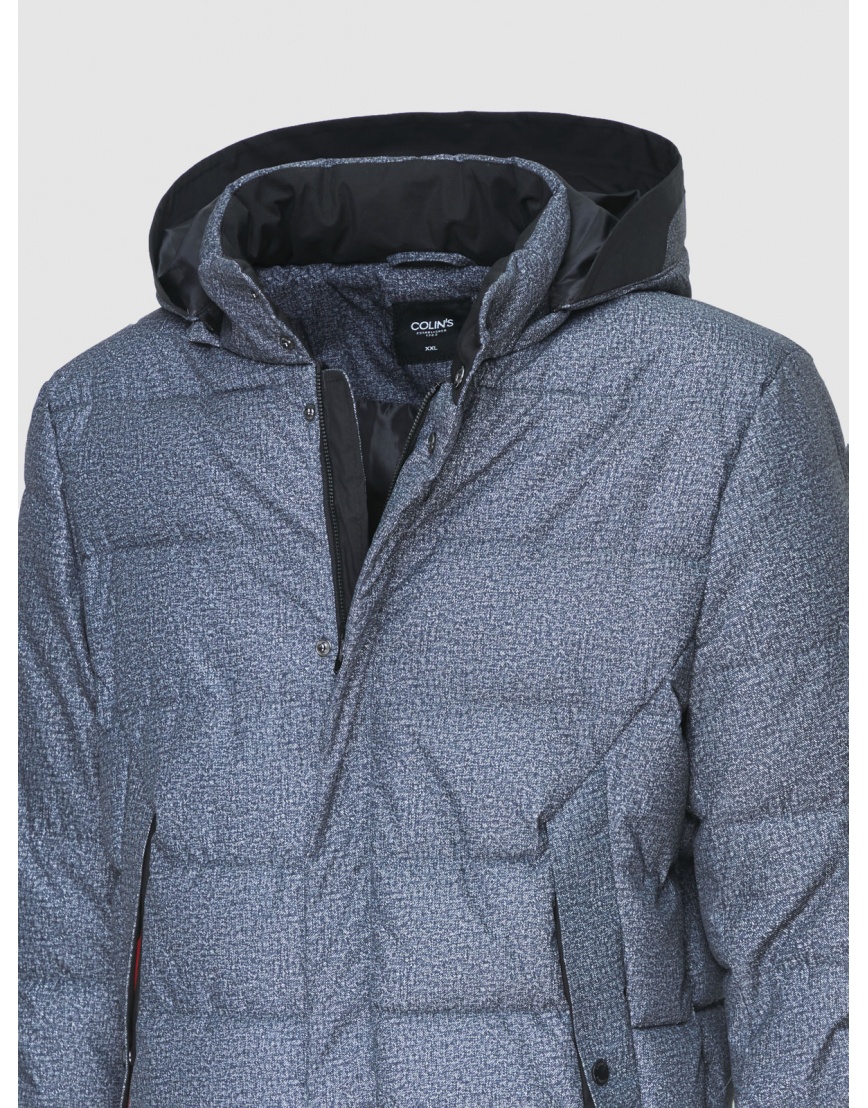 54 (XXL) – последний размер – зимняя серая куртка мужская Colin's 200386 фото 3