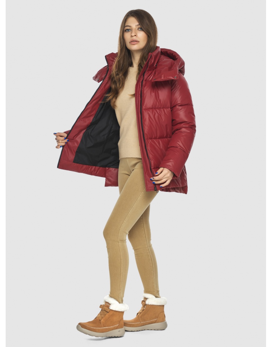 Красная 1 куртка подростковая фирменная на осень M6212
