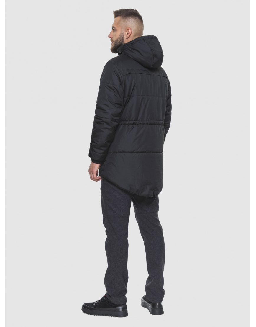 50 (L) – последний размер – куртка Typ мужская с капюшоном осенняя чёрная 200207 фото 3