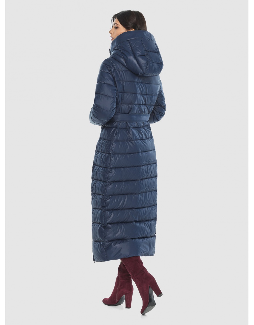 Курточка синяя 3 элегантная зимняя на подростков M6210 фото 4