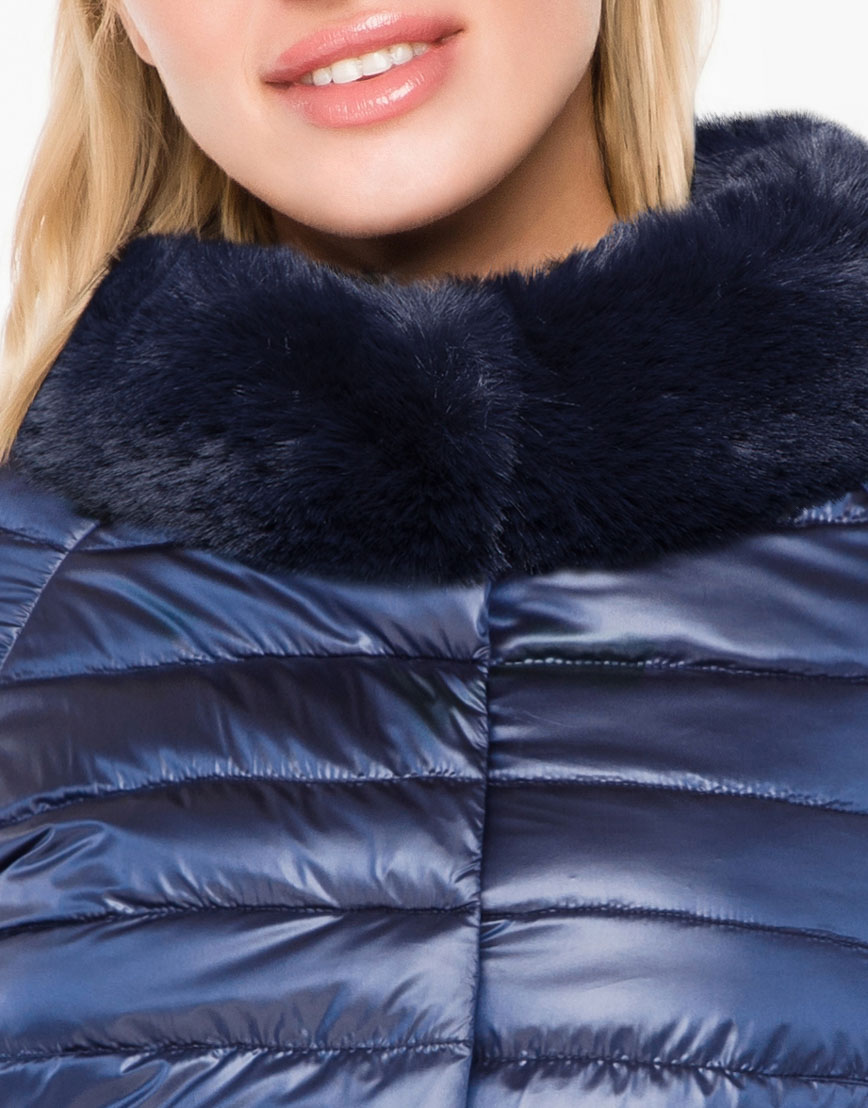 Модная сапфировая куртка Braggart женская осенне-весенняя модель 40267