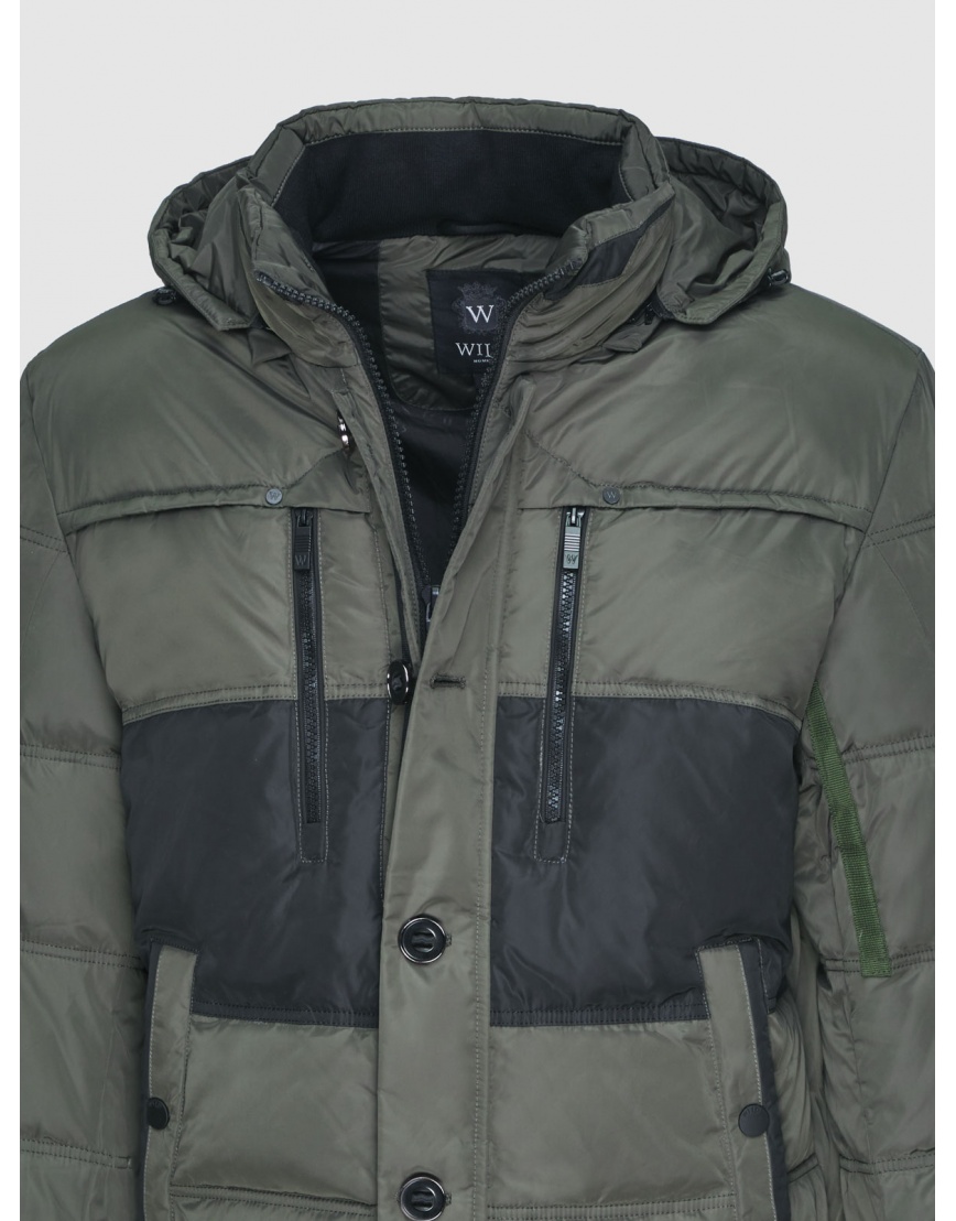 50 (L) – последний размер – зимняя куртка Wild Club мужская тёмно-зелёная 12Y14