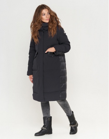 Женская куртка удобная цвет антрацит модель 18110 фото 1