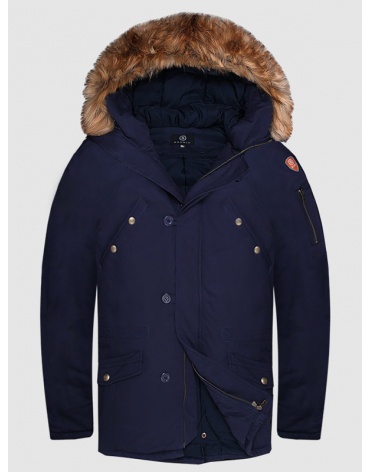 Куртка мужская Bogner зимняя тёмно-синяя 38 фото 1