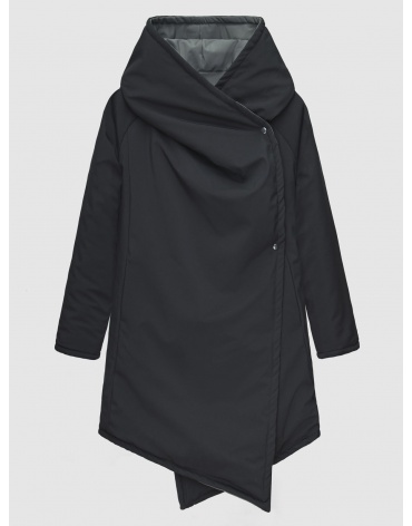 48 (M) – последний размер – куртка двусторонняя женская Neoby чёрная осенняя 200041 фото 1