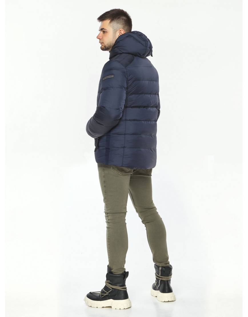 Зимняя тёмно-синяя куртка мужская Braggart модель 37055 фото 4