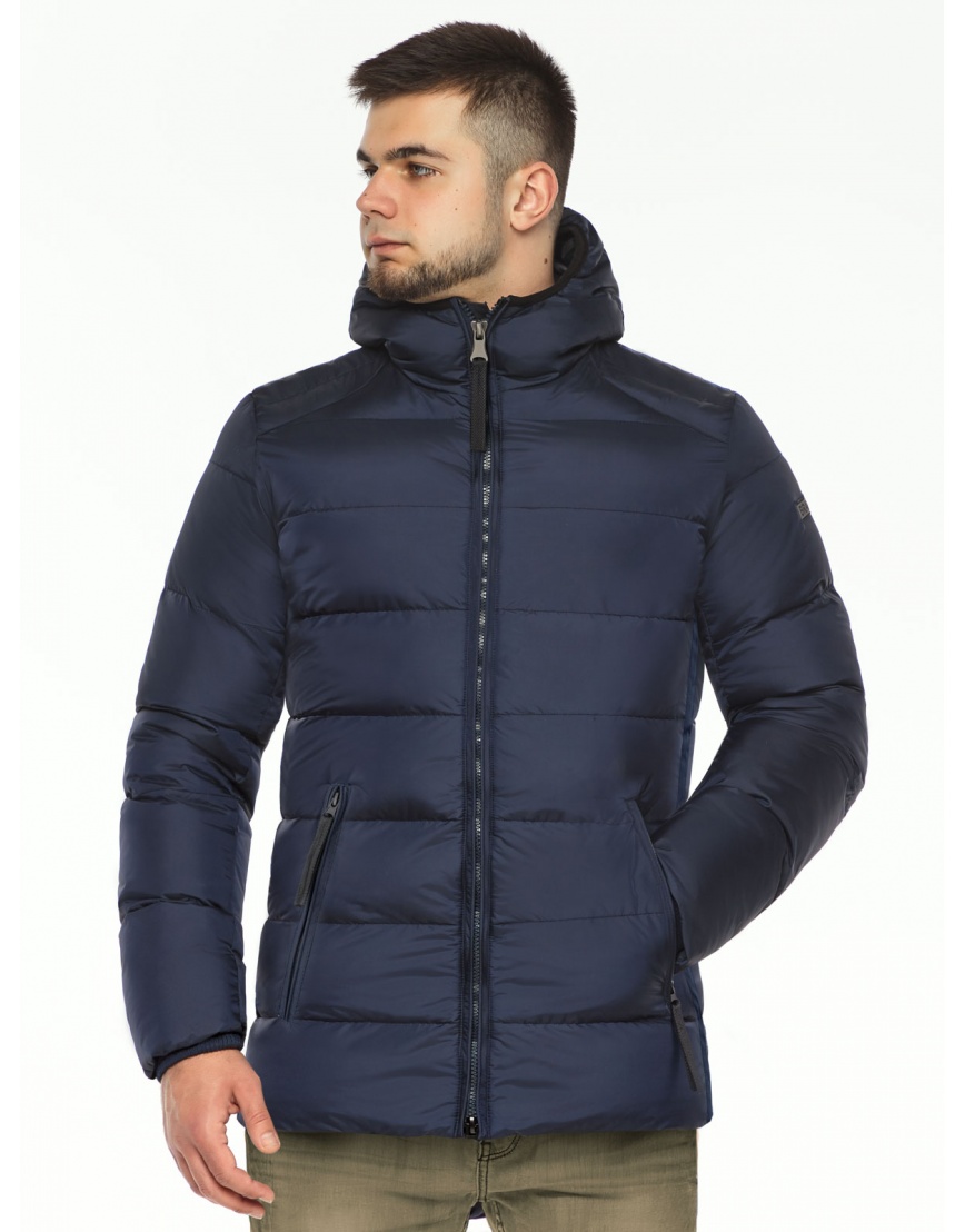 Зимняя тёмно-синяя куртка мужская Braggart модель 37055 фото 3
