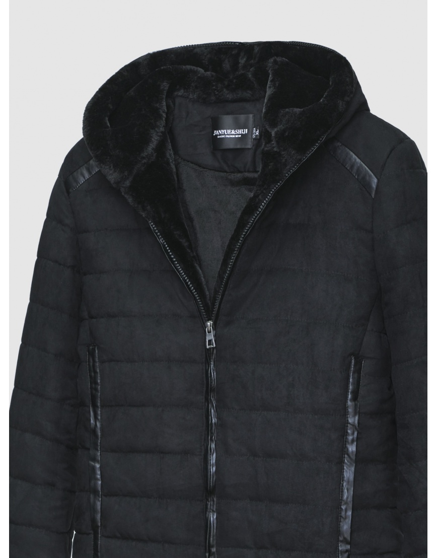 52 (XL) – последний размер – куртка Jianyue & Shiji зимняя мужская короткая синяя 200358 фото 3