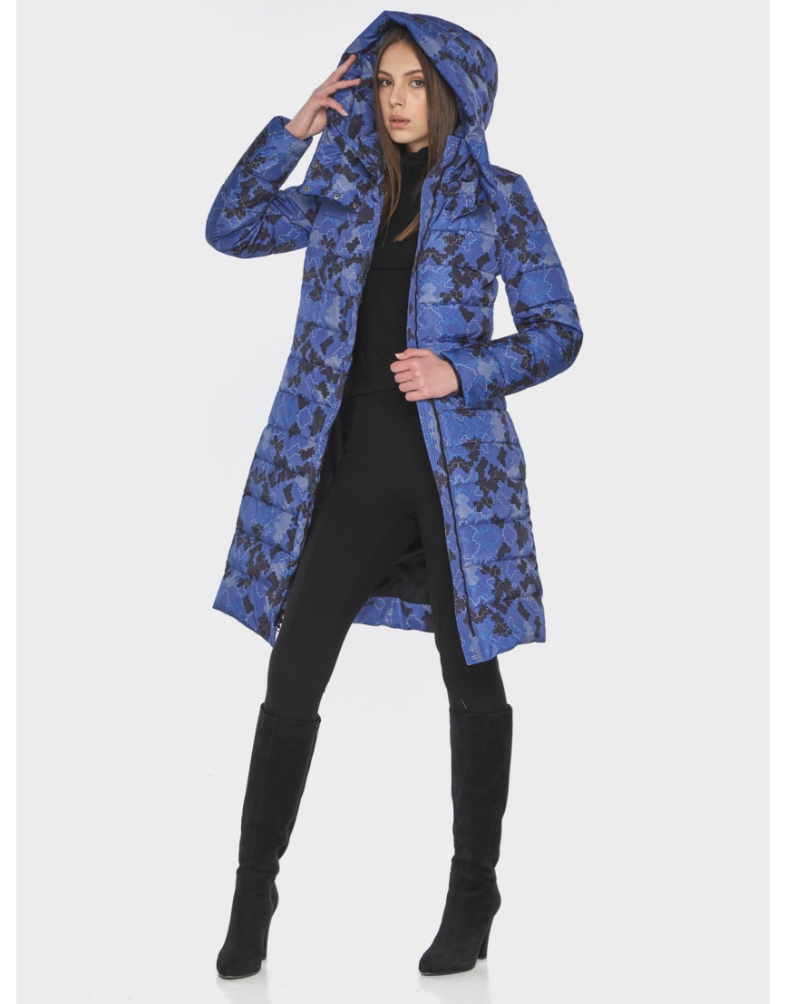 Модная куртка с рисунком женская осенняя 60084