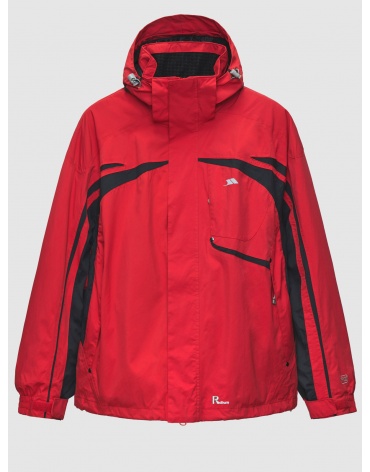 50 (L) – последний размер – красная горнолыжная куртка с капюшоном зимняя Trespass мужская 200071 фото 1