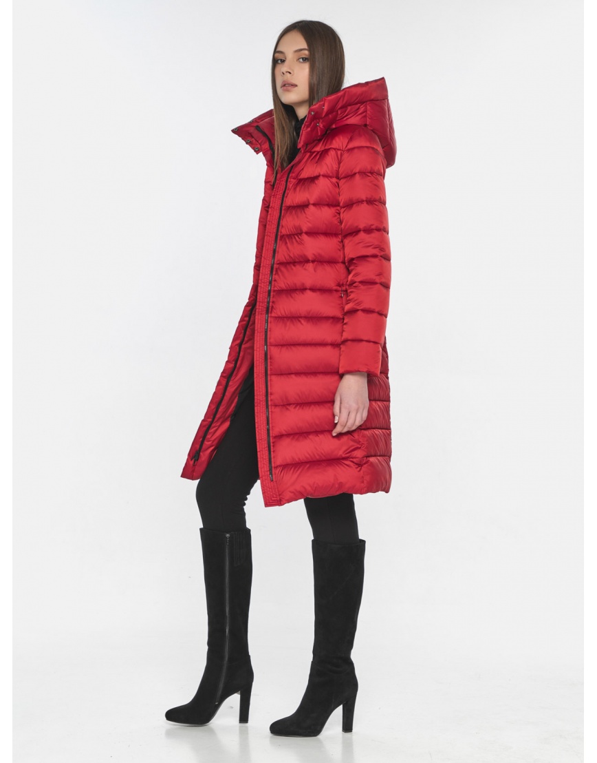 Фирменная красная куртка на весну женская 60084