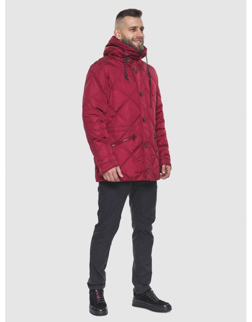 Фирменная куртка красного цвета 12481