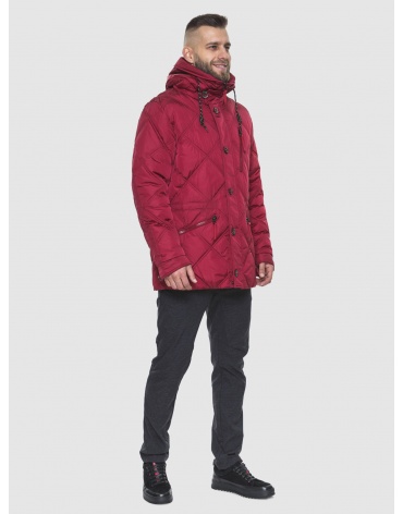 Фирменная куртка красного цвета 12481 фото 1