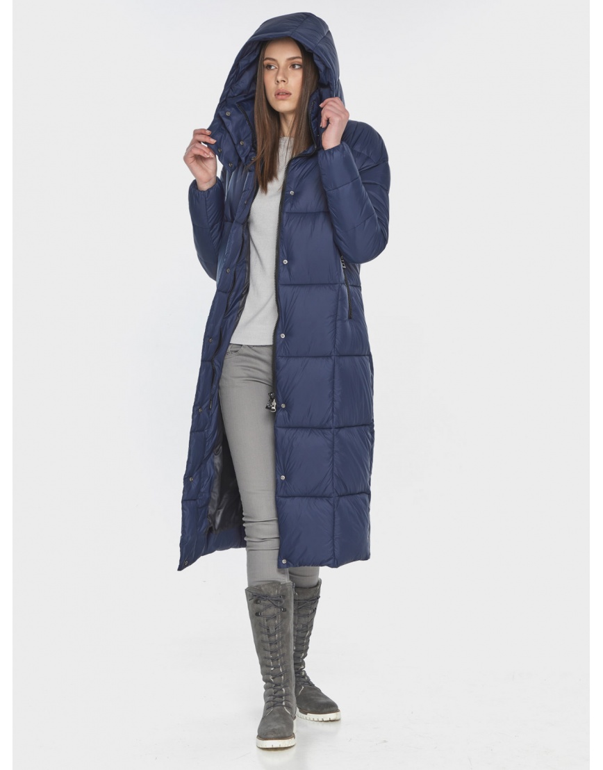 Модная подростковая курточка синяя 3 зимняя 60052