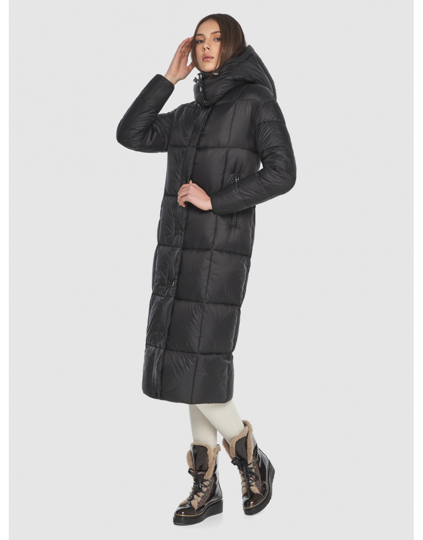 Зимняя куртка чёрная 1 стильная для девушек 60052